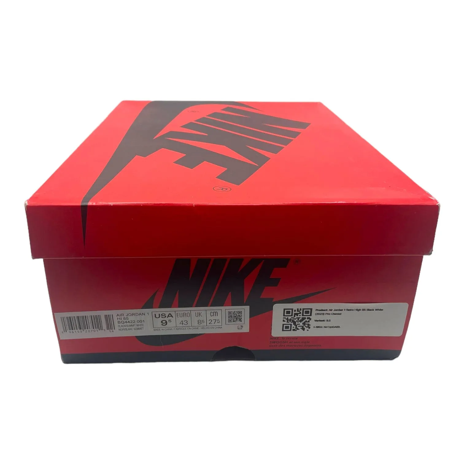Air Jordan 1 Retro High 85 Black White (2023) Pre-Owned