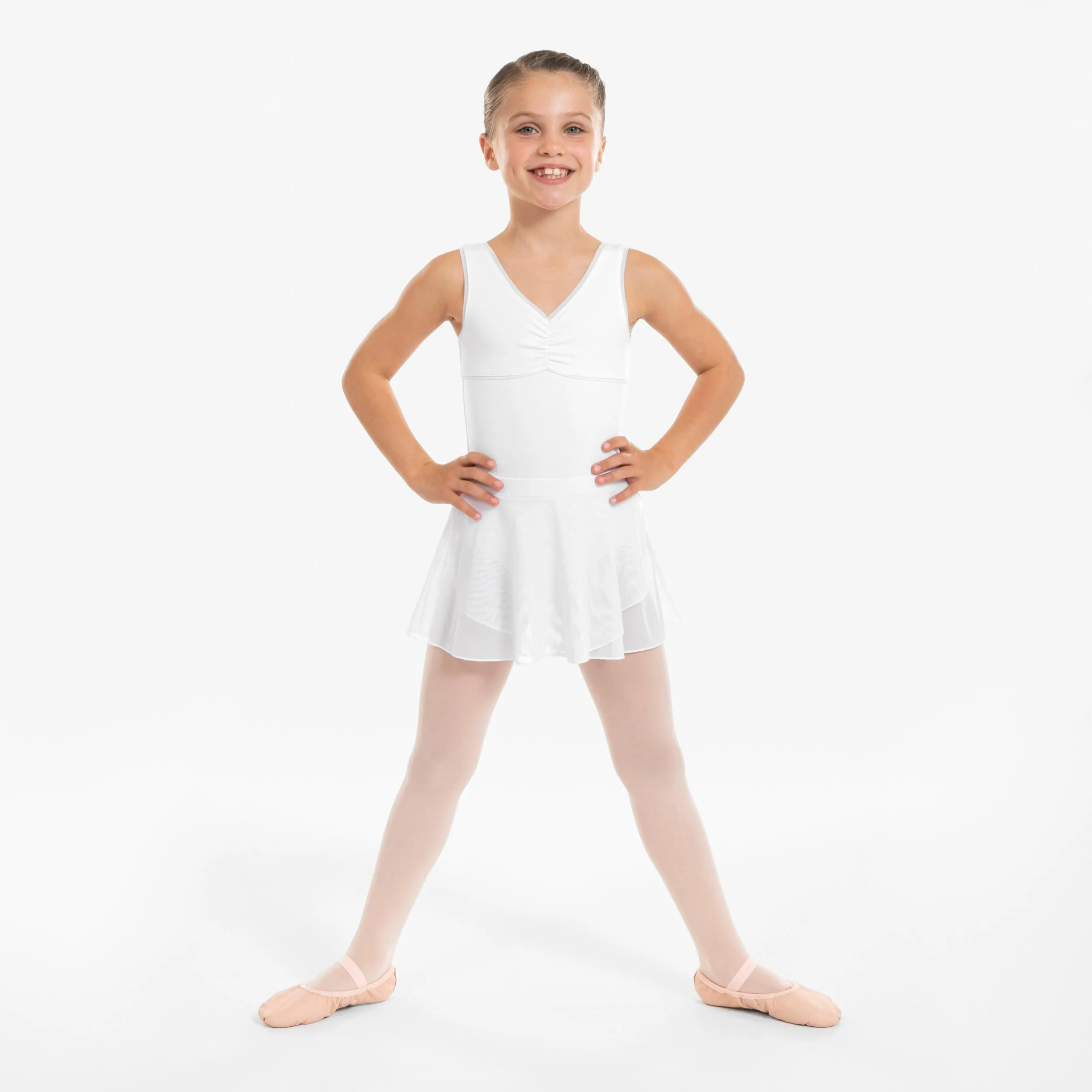 Ballerinas for girls - white STAREVER, white