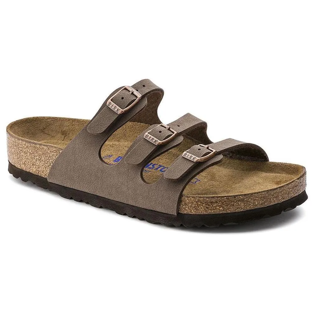 Birkenstock Women's Florida Soft Footbed Mocha Birkibuc
