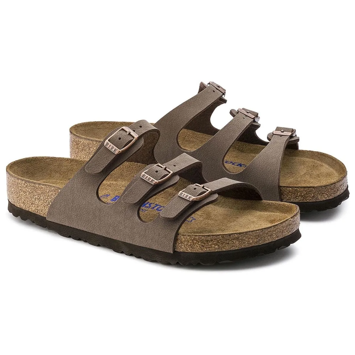 Birkenstock Women's Florida Soft Footbed Mocha Birkibuc