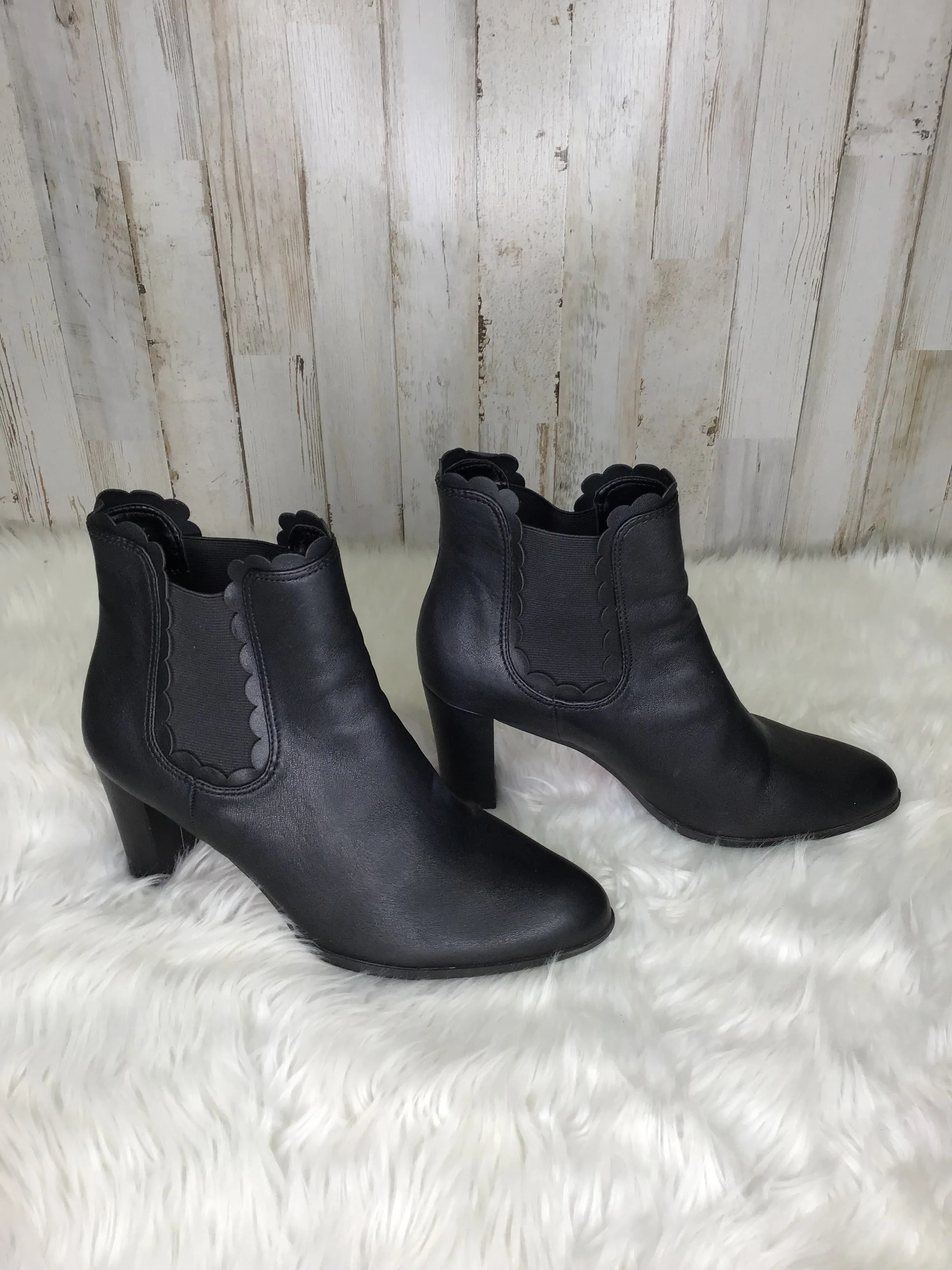Boots Ankle Heels By Crown And Ivy  Size: 9.5
