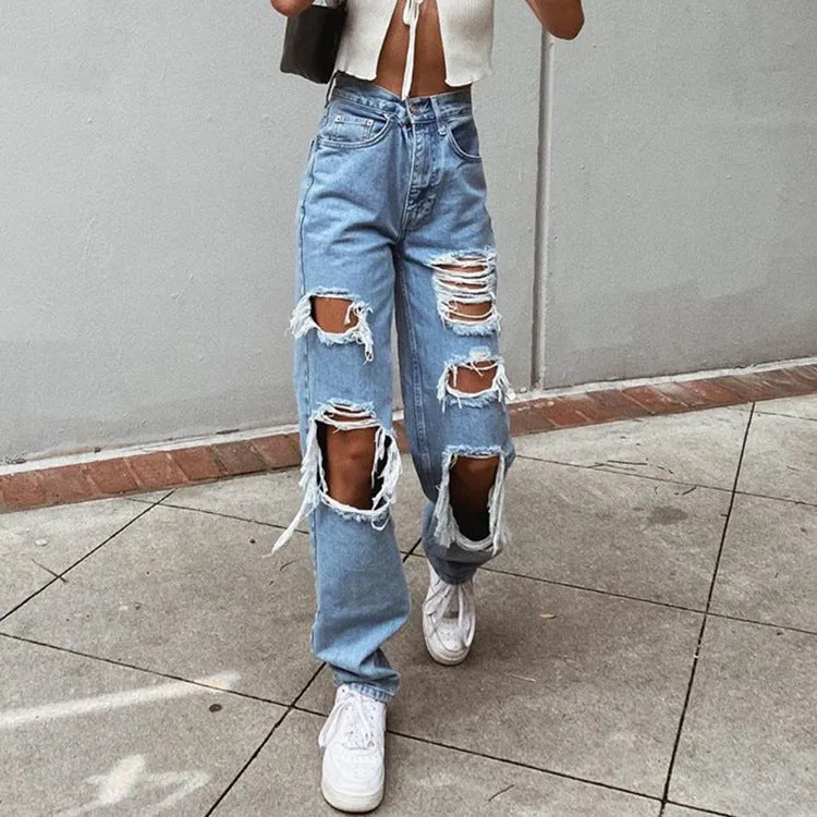 Classic Ripped Jeans 