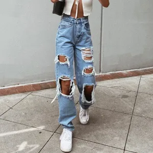 Classic Ripped Jeans 