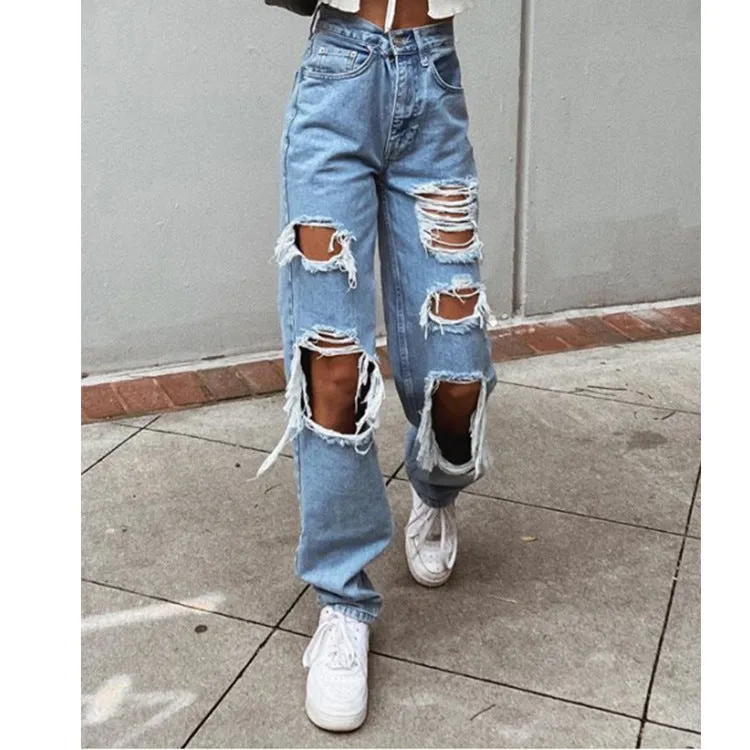 Classic Ripped Jeans 
