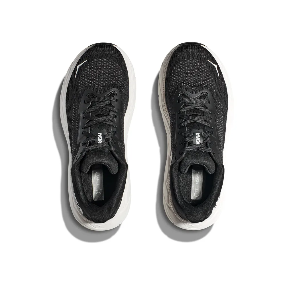 **Mens Hoka One One Arahi 7 Running Shoes - Black/White** 

This title includes the brand name for better identification and potentially improved searchability.