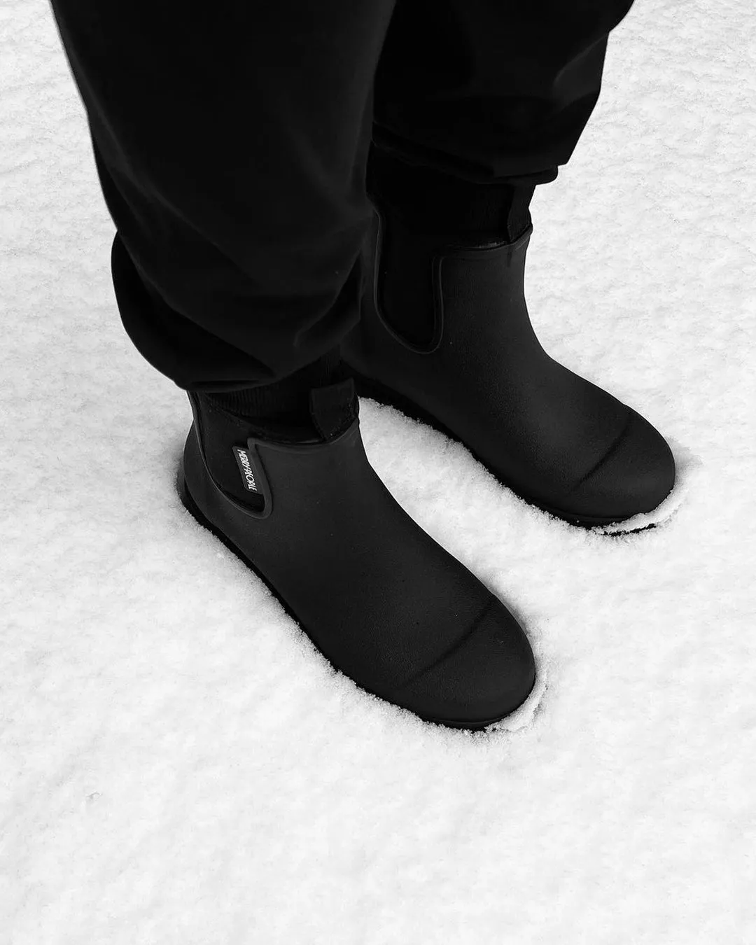 Merry People Bobbi Gumboot - Black/Black