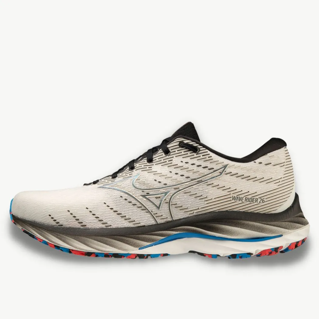 Mens Mizuno Wave Rider 26 High-Performance Running Shoes