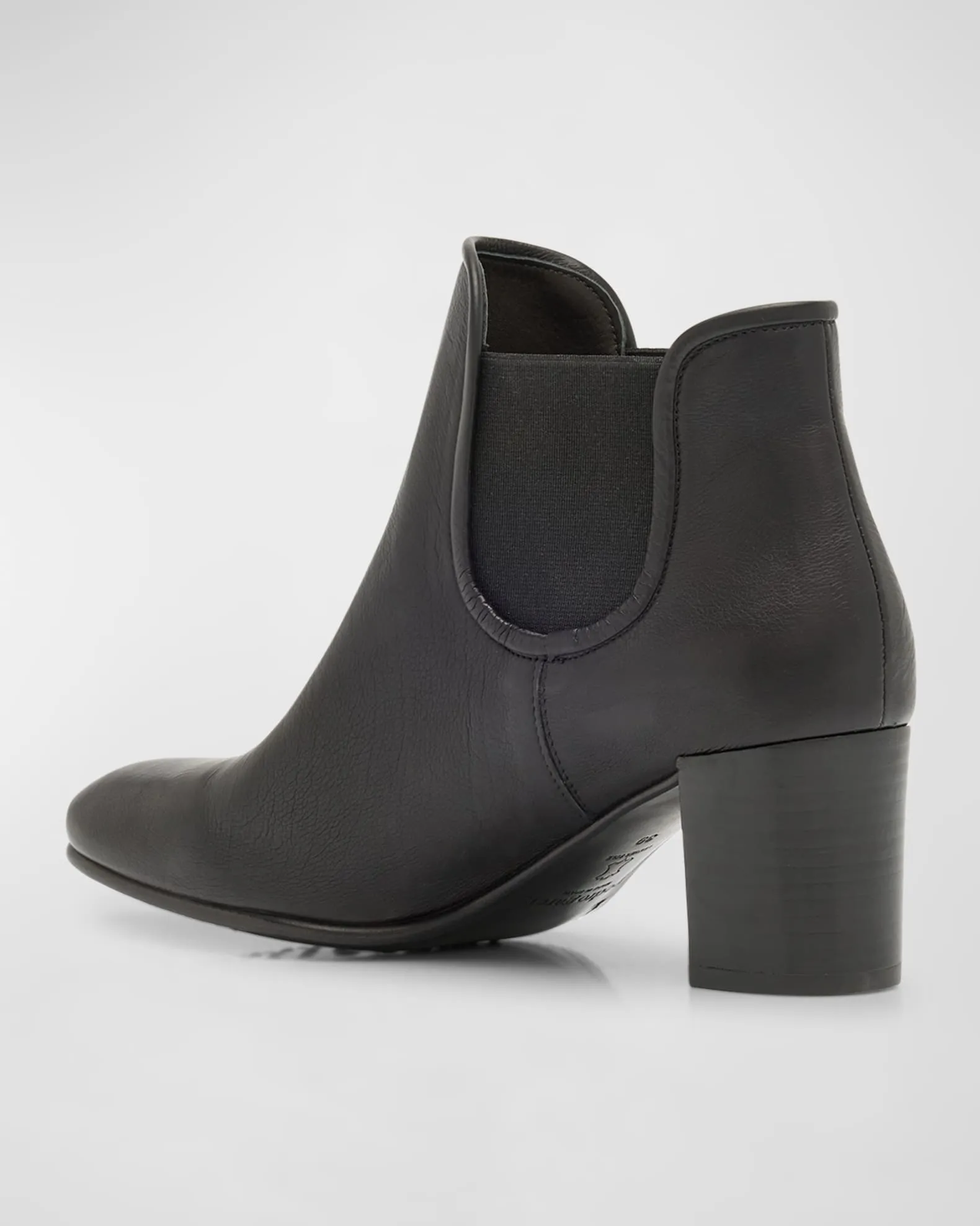 Pedro Garcia - Xiane Leather Chelsea Ankle Boot in Black