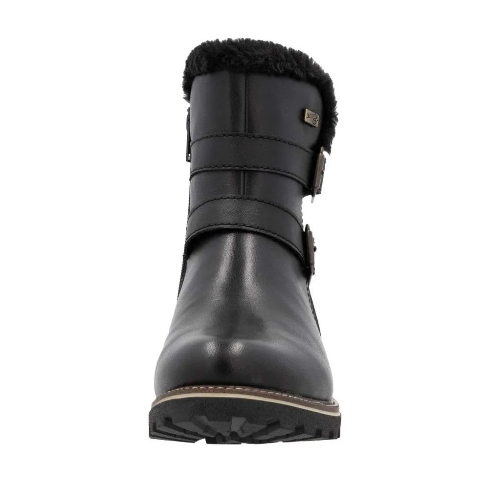Raven Black Ankle Boots