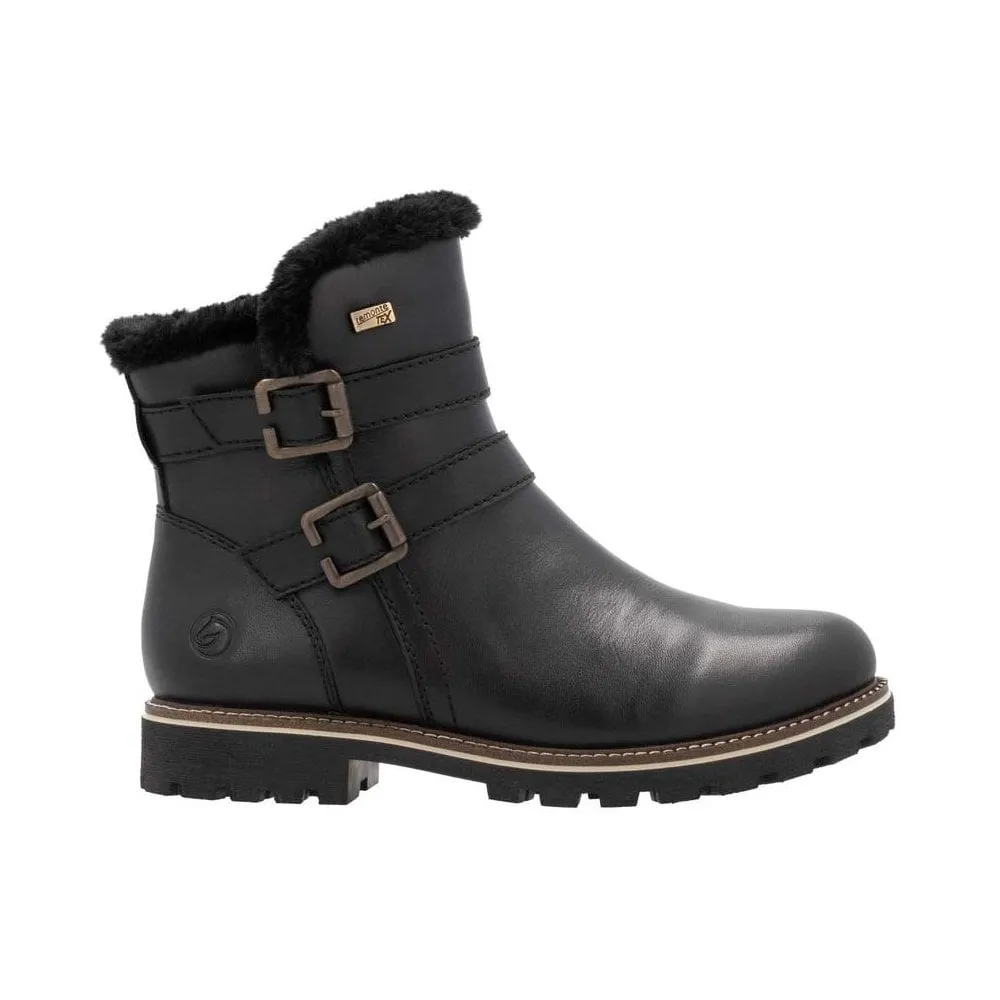 Raven Black Ankle Boots