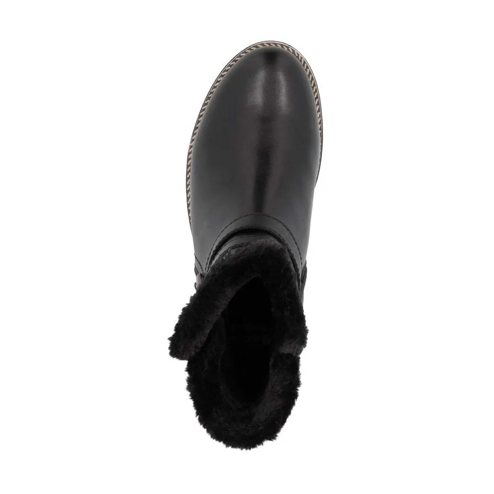 Raven Black Ankle Boots