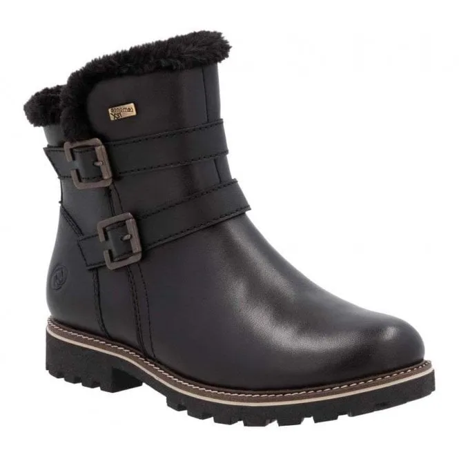 Raven Black Ankle Boots