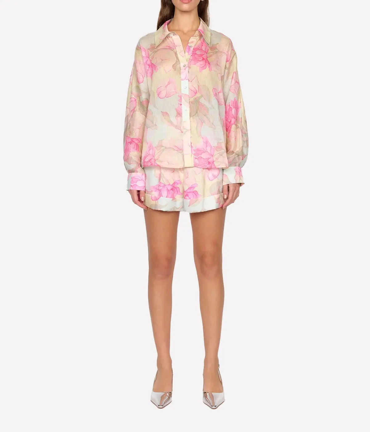 Rosario Top in Waterlily Pink