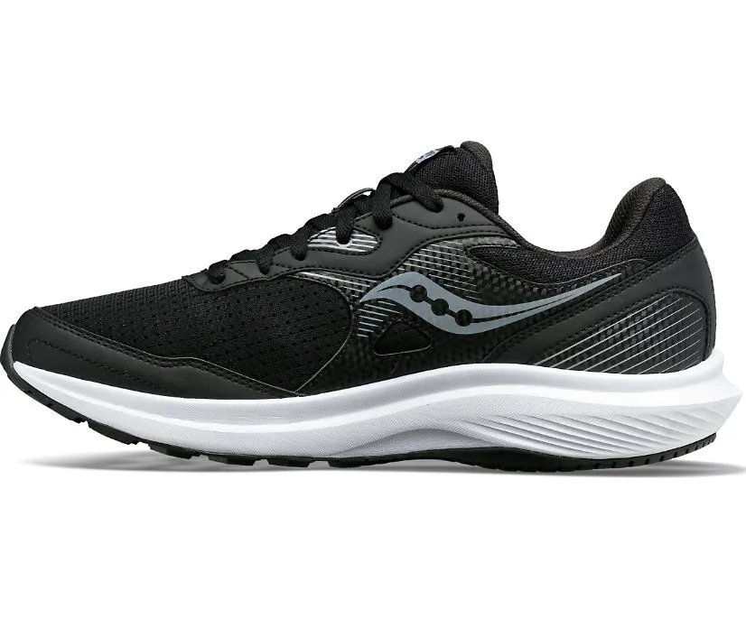 Saucony Mens Cohesion 16 VersaRun Running Shoes - Black/White