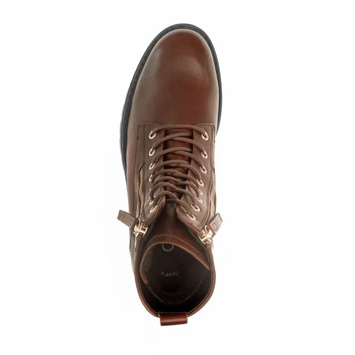 Serve Brown Ankle Boots