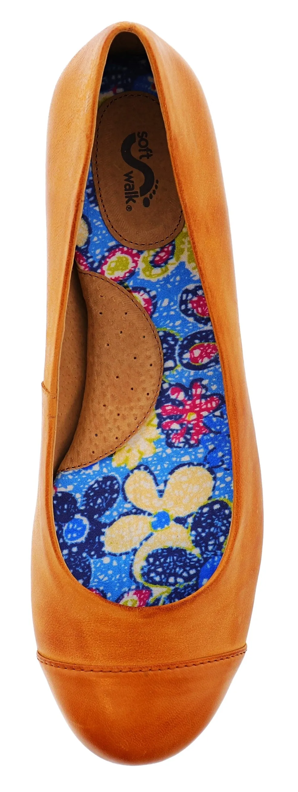 Softwalk Women's Napa Wide Width Slip On Ballerina Flats