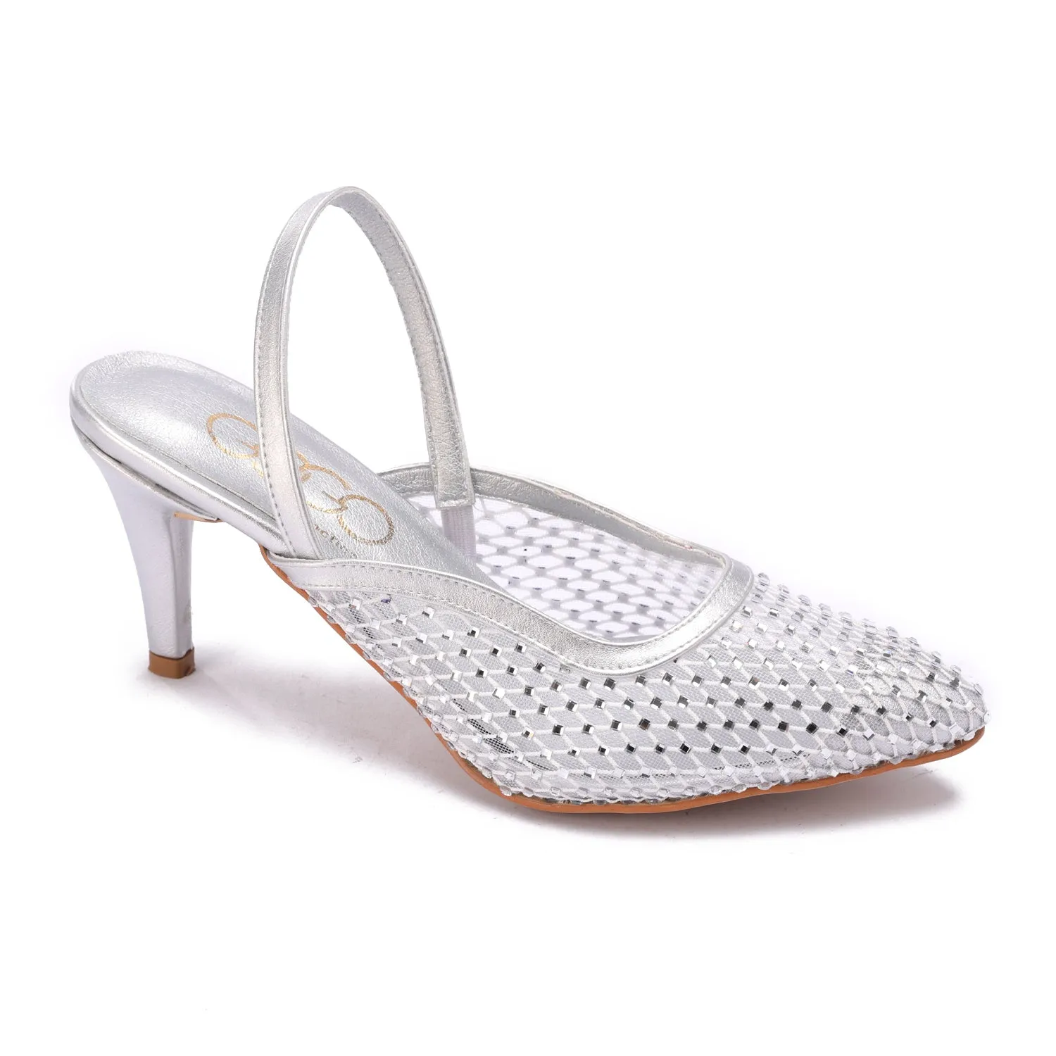 Stiletto Heels - Silver